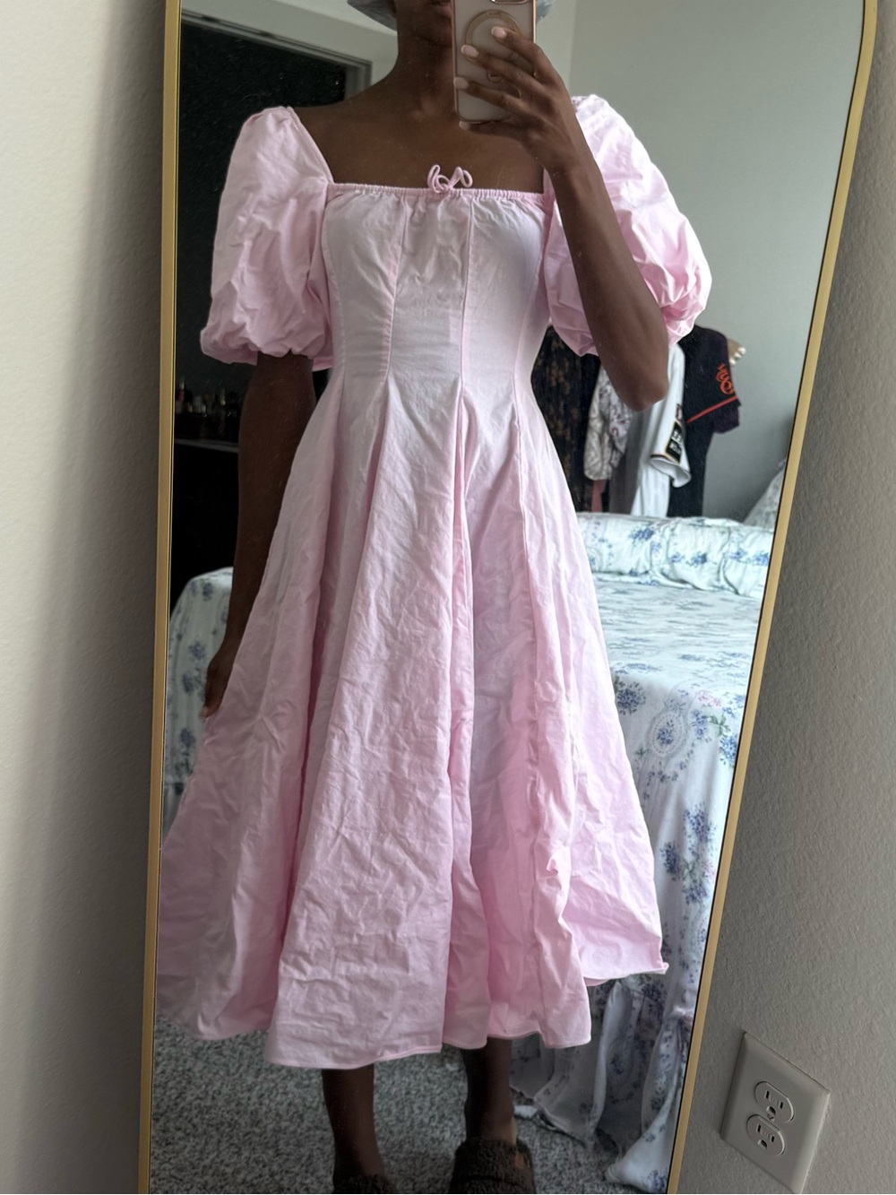 Selkie Pale Pink Day Dress